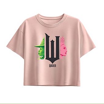 Girls 7-16 Wicked Elphaba & Glinda Boxy Tee