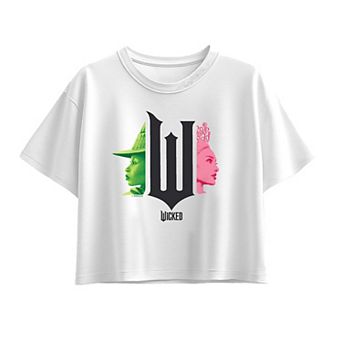 Girls 7-16 Wicked Elphaba & Glinda Boxy Tee