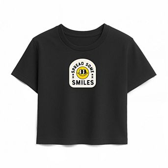 Girls 7-16 Spread Some Smiles Boxy Tee