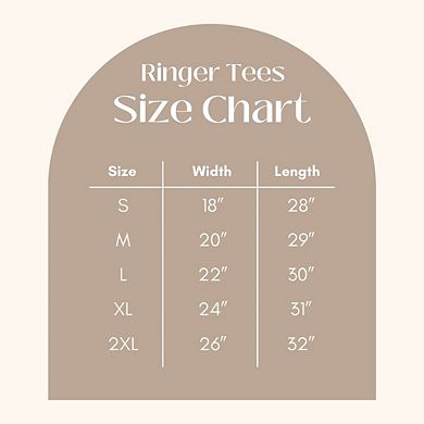 English Teacher + Gym Teacher Typewriter - Womens Ringer Tee