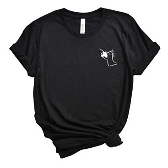 Boo Cheri Ghost - Women's Short Sleeve Graphic T-Shirt