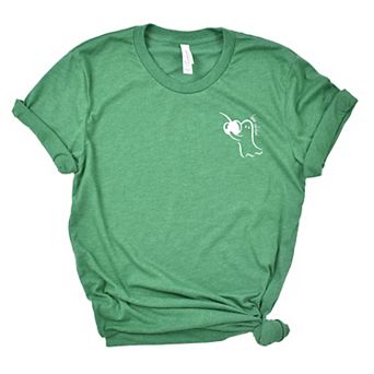 Boo Cheri Ghost - Women's Short Sleeve Graphic T-Shirt