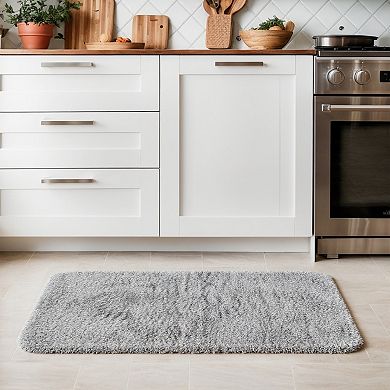 2 Packs Bathroom Rug, Non Slip Soft Bathroom Mats, Quick Dry Anti Skid Bath Rugs 16"x24"/20"x32"