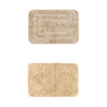 2 Packs Bathroom Rug, Non Slip Soft Bathroom Mats, Quick Dry Anti Skid Bath Rugs 16"x24"/20"x32"