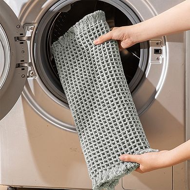 3 Packs Bathroom Mat Soft Absorbent Laundry Room Washable Thick Bath Rugs 17"x24"&18"x30"&24"x36"