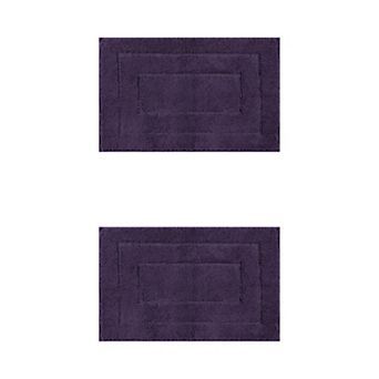 2 Packs Non Slip Bath Mat, Bathroom Absorbent Washable Soft Bath Mat for Shower 24"x35"