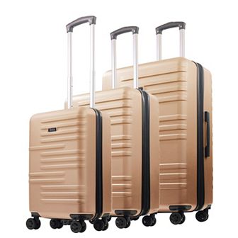 American Dreamliner 3 pc Hardside Luggage Set 22.5", 26.5", 30"