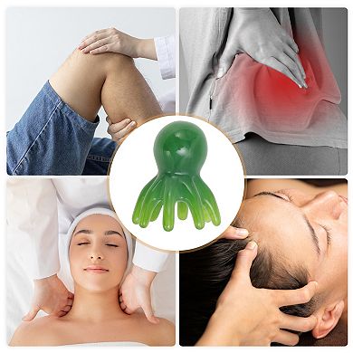 Portable Octopus Head Massage 1.34"x2.72" 1 Pc