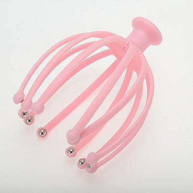 Portable Twelve Claws Head Massager 5.51"x6.69" 1 Pc