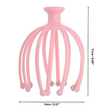 Portable Twelve Claws Head Massager 5.51"x6.69" 1 Pc