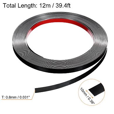 39.4ft x 0.39" Wall Trim Peel and Stick Molding Trim Self Adhesive Frame