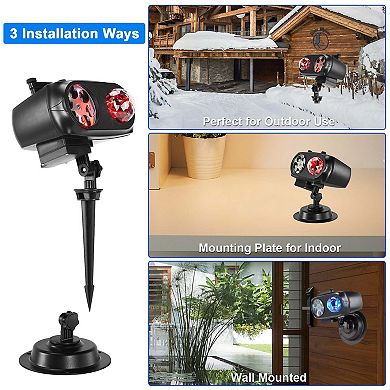 LED Projector Lights with 10 HD Slides Remote Control