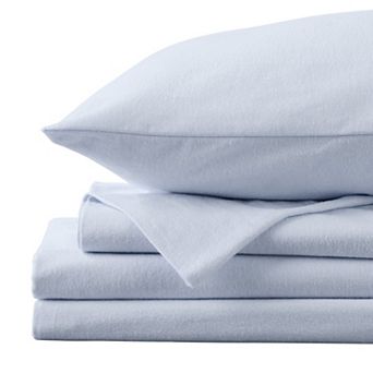 Market & Place Cotton Flannel Solid Sheet Set