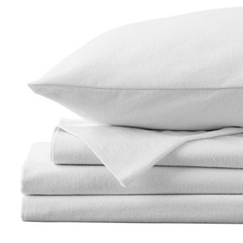 Market & Place Cotton Flannel Solid Sheet Set