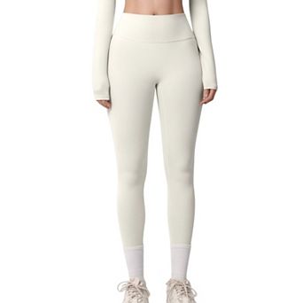 Women's High Waist Leggings with Side Pockets and Seamless Stretch Fabric for Everyday Wear