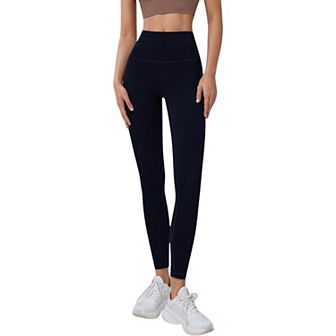 Women's High Waist Full Length Seamless Leggings with Body Contouring Design