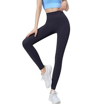 Women's High Waist Full Length Seamless Leggings with Body Contouring Design