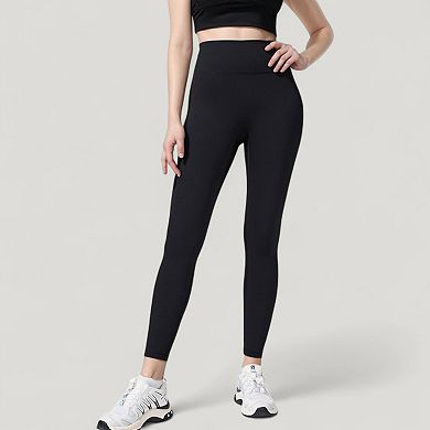 Women's High Waist Full Length Seamless Leggings with Contoured Fit