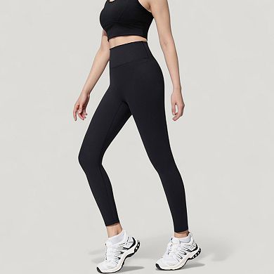 Women's High Waist Full Length Seamless Leggings with Contoured Fit