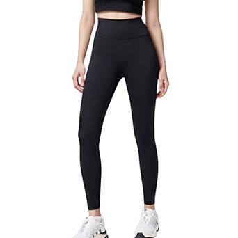 Women's High Waist Full Length Seamless Leggings with Contoured Fit