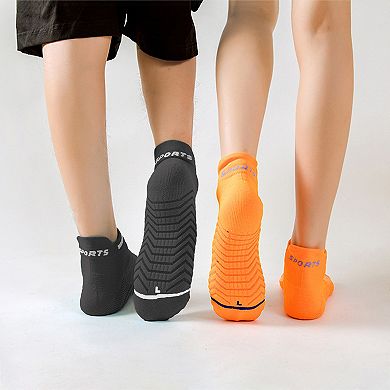 Women's Anti-Slip Athletic Ankle Socks 6pk - for Running & Training