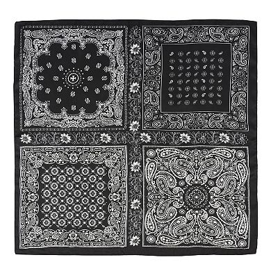 Satin Scarf Premium Cashew Print Square Print Neck Head Bag Accessory