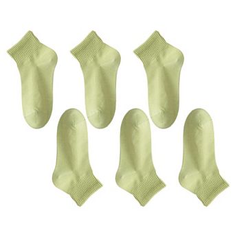 Women's 6 pk Breathable Mesh Knit Casual Ankle Socks