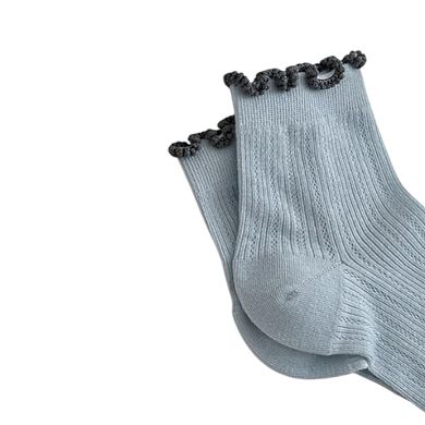 Women's 3-Pair Pack Cotton Mesh Ankle Socks with Delicate Ruffle Trim