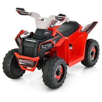 Costway Kids Ride on ATV 4 Wheeler Quad Toy Car 6V Battery Powered Motorized Toy