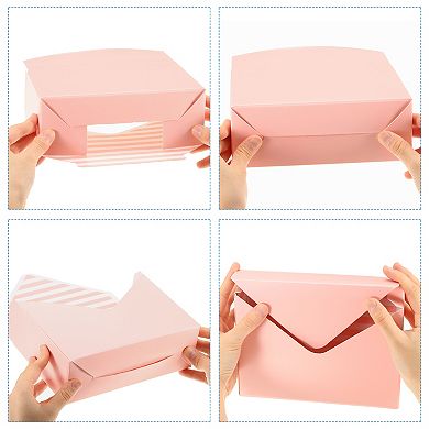 Florist Bouquet Envelope Boxes, 5 Packs Flower Arrangement Box Packaging Gift Paper Boxes