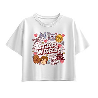 Girls 7-16 Star Wars Valentine's Day Boxy Tee