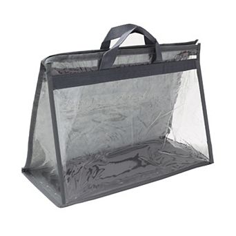 Handbag Dust Bags, Clear Purse Storage Organizer Handbag Cover 15.3x7.5x11.4 inch