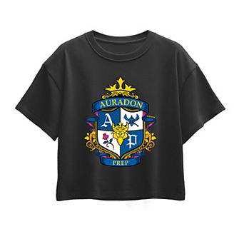 Girls 7-16 Disney's Descendants 4 Auradon Prep Crest Boxy Tee
