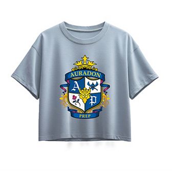 Girls 7-16 Disney's Descendants 4 Auradon Prep Crest Boxy Tee