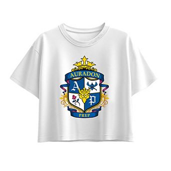 Girls 7-16 Disney's Descendants 4 Auradon Prep Crest Boxy Tee