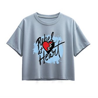 Girls 7-16 Disney's Descendants 4 Rebel At Heart Boxy Tee