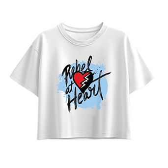 Girls 7-16 Disney's Descendants 4 Rebel At Heart Boxy Tee