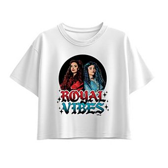 Girls 7-16 Disney's Descendants 4 Royal Vibes Boxy Tee