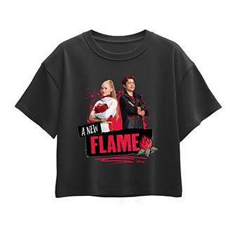 Girls 7-16 Disney's Zombies 4 A New Flame Boxy Tee
