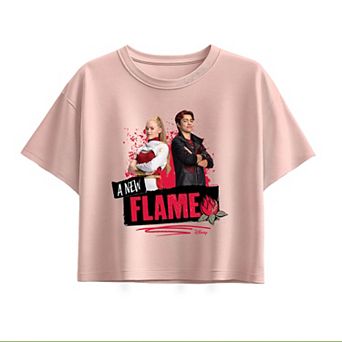 Girls 7-16 Disney's Zombies 4 A New Flame Boxy Tee