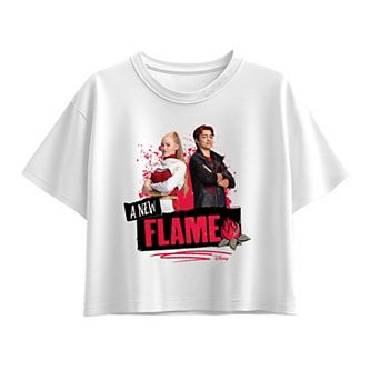 Girls 7-16 Disney's Zombies 4 A New Flame Boxy Tee