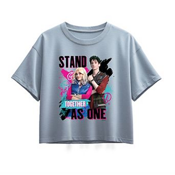 Girls 7-16 Disney's Zombies 4 Stand Together As One Boxy Tee