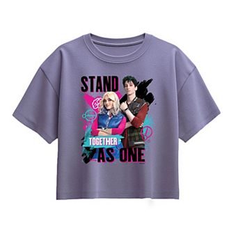 Girls 7-16 Disney's Zombies 4 Stand Together As One Boxy Tee