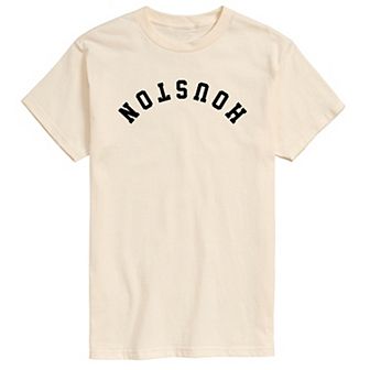 Big & Tall Men's Houston Upside Down Graphic Tee