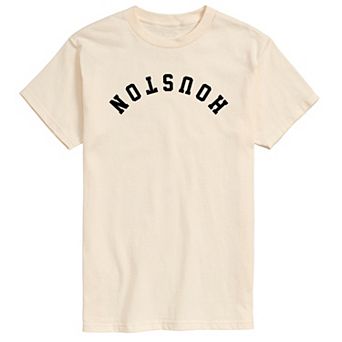 Big & Tall Men's Houston Upside Down Graphic Tee