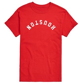 Big & Tall Men's Houston Upside Down Graphic Tee