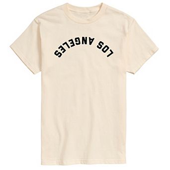 Big & Tall Men's Los Angeles Upside Down Graphic Tee
