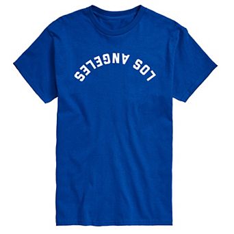 Big & Tall Men's Los Angeles Upside Down Graphic Tee