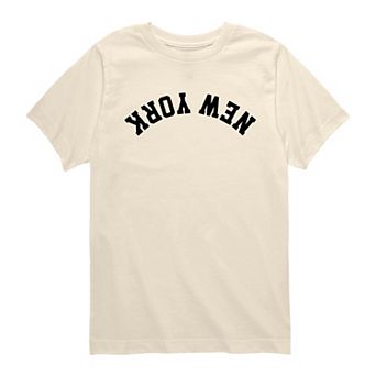 Boys 8-20 New York Upside Down Graphic Tee