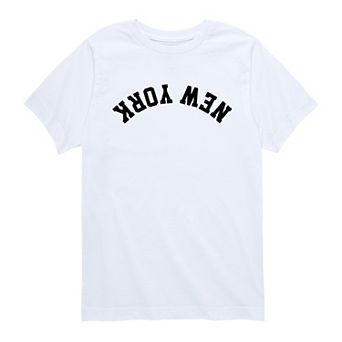 Boys 8-20 New York Upside Down Graphic Tee